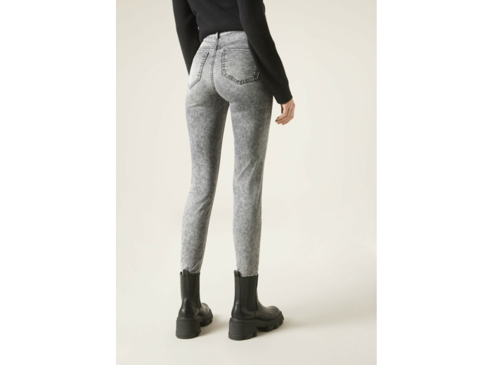 Jeans push-up skinny taille haute Soft Touch