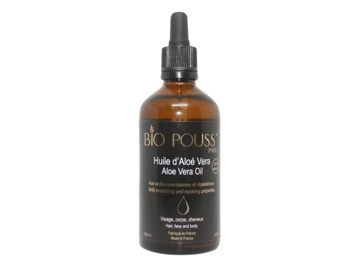 BIO POUSS Huile d’Aloé Vera 100% naturel 100ml