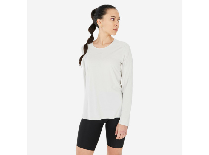 T-shirt de randonnée manches longues - MH500 - femme