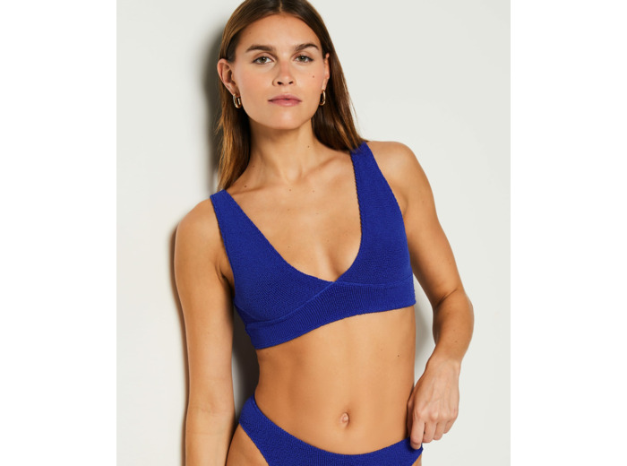 Triangle haut de maillot en matière extensible