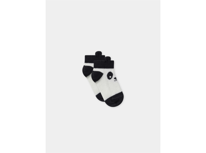 Chaussette jacquard panda