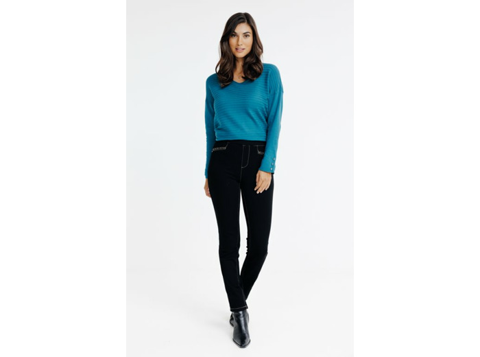 Tregging Noir Bi-Stretch
