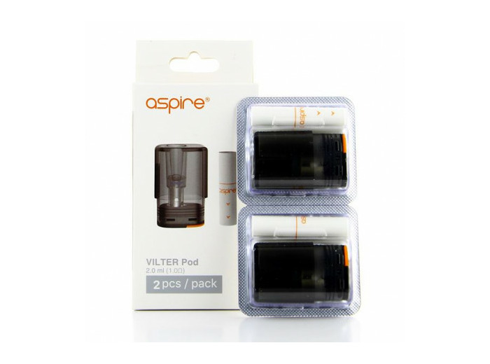 Pack de 2 Pods 2ml 1ohm Vilter Aspire
