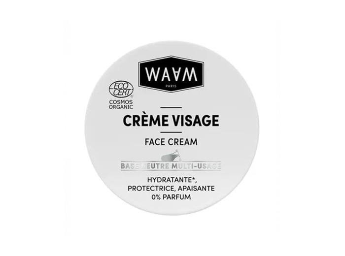WAAM - Crème Visage Bio Base Neutre 100ml