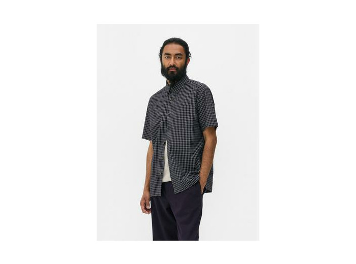 Chemise manches courtes à carreaux