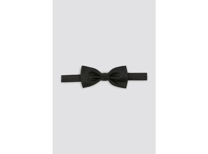 Nœud papillon uni - Noir
