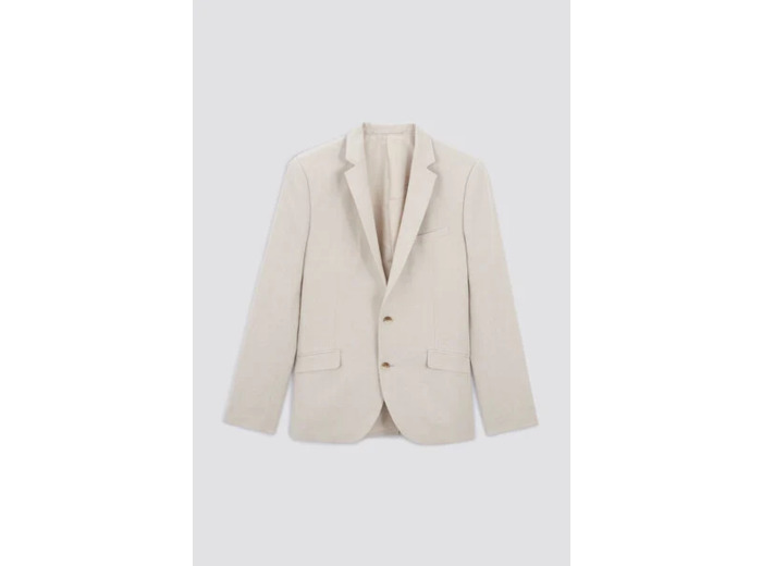 Veste de costume slim - Beige