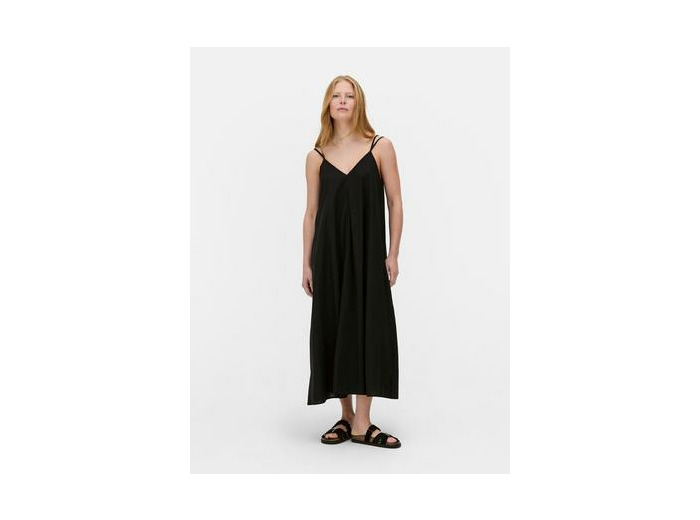 Robe longue à col en V The Edit