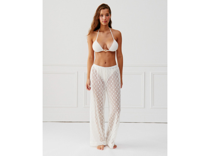 Pantalon en crochet