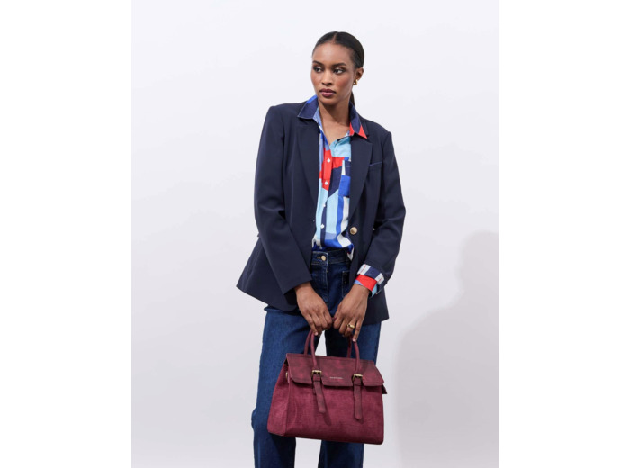 Veste tailleur unie MARINE Femme