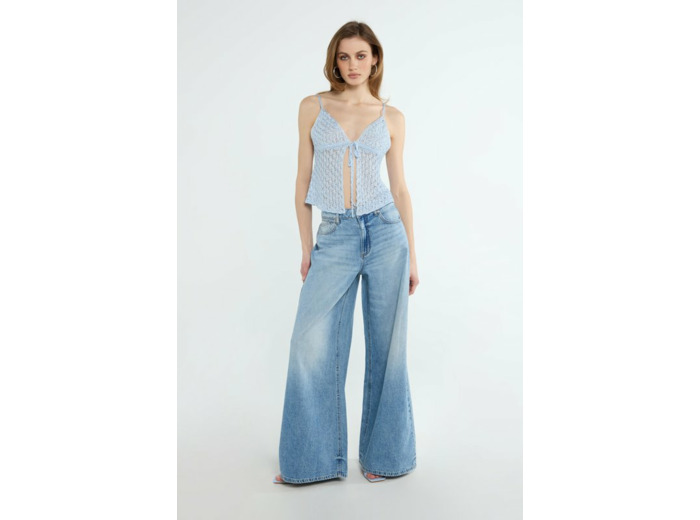 Pantalon évasé