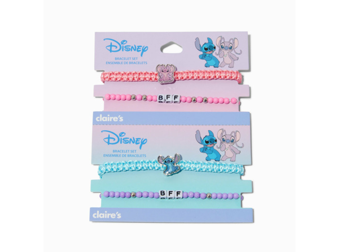 Bracelets élastiques BFF en exclusivité chez Claire's Disney Stitch - Lot de 2