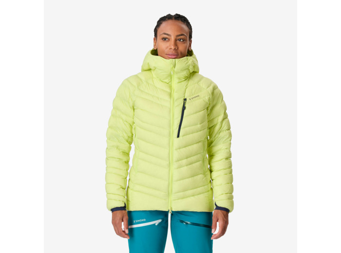 Doudoune Duvet Alpinism Femme - Jaune citron