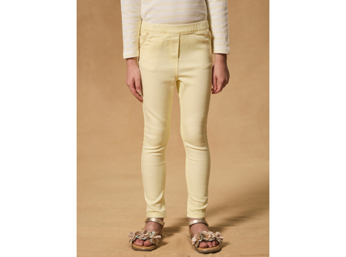 Jean slim jaune