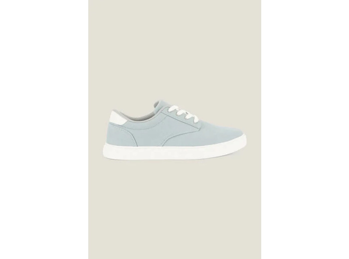 Baskets basses en toile - Bleu moyen