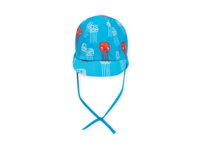 Chapeau bleu à imprimé méduses bébé garçon