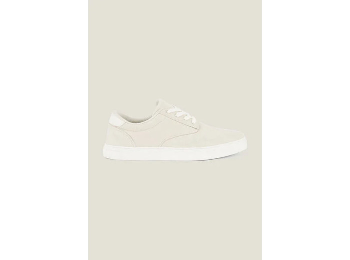 Baskets basses en toile - Beige