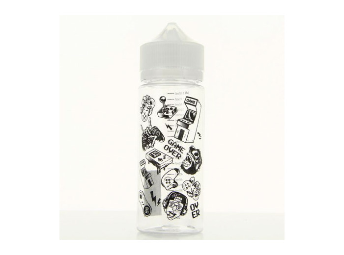 Fiole vide Chubby avec graduation N°12 Game Over 120ml DIY'UP