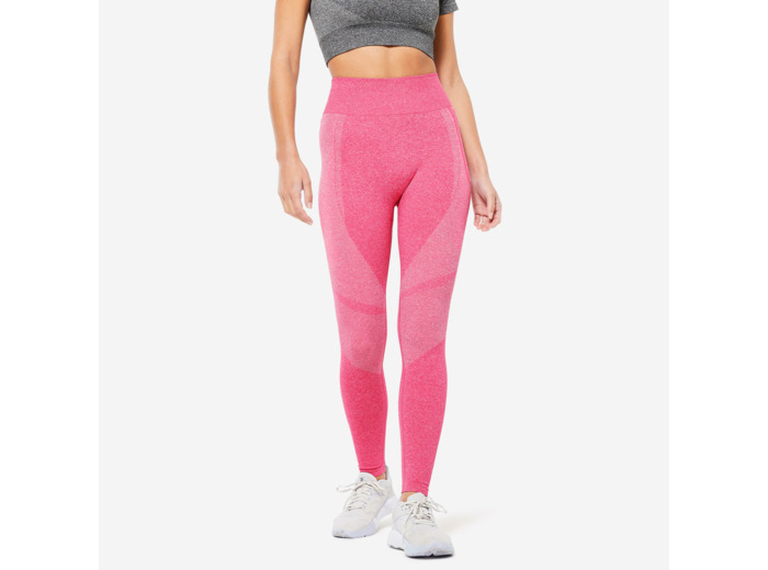 Legging poche téléphone taille haute Fitness Seamless Rose