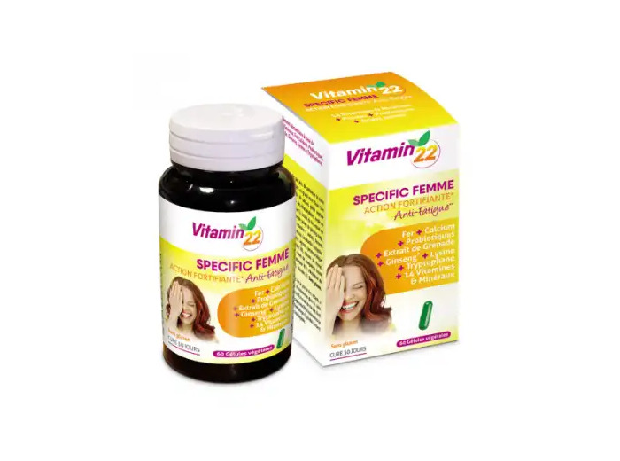 Vitamin'22 Specific Femme Gélules B/60