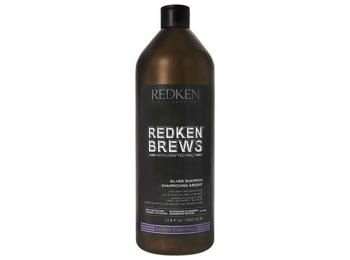 Shampooing argent cheveux gris...