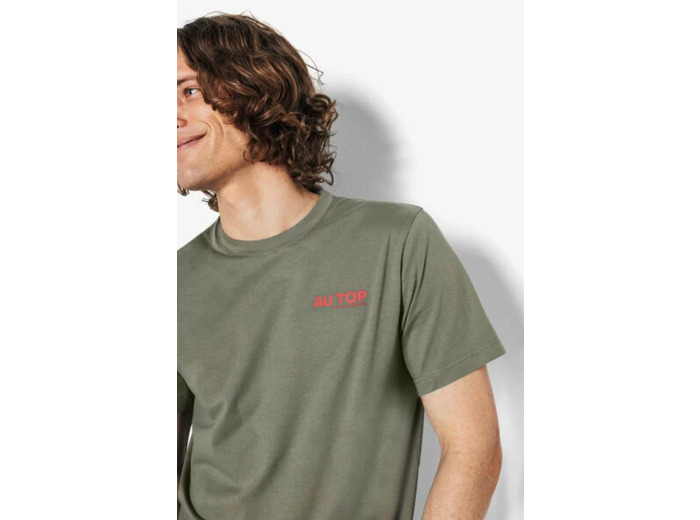 Tee shirt saint valentin - kaki