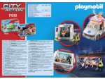 Ambulance Playmobil City Action Avec Enfant Blessé