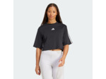 T-shirt de fitness femme, noir