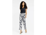 Pantalon large fluide imprimé