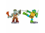 Akedo Tortues Ninja mini battle duel Leonardo vs Krrang