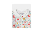 Grenouillère à imprimé floral pour bébé fille