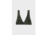 Triangle haut de maillot à motif