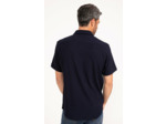 Chemise manches courtes Crepon