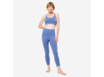 Brassière dos nageur respirant maintien léger Femme, Bleu