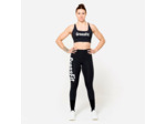 Brassière de crossfit® maintien modéré femme, noir