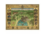 PUZZLE 1500 PIÈCES - LA CARTE DE POUDLARD / HARRY POTTER