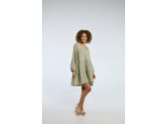 Robe mini ample et ajustée