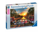 PUZZLE 1000 PIÈCES RAVENSBURGER - AMSTERDAM À VÉLO