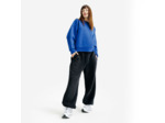 Sweat col rond femme, Elementals, bleu