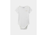 Lot de 3 bodies bébé garçon à manches courtes en coton issu de l'agriculture biologique