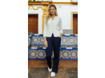 Pantalon de tailleur coupe large