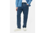 Jean droit à taille mi-haute