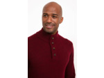 Pull Col Montant Boutonné