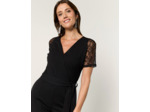 Combinaison longue unie NOIR