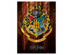 Harry Potter - Toile Imprimée Blason Hogwarts 60x80 Cm