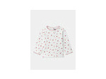 Ensemble T-shirt + Barboteuse + Collants pour bébé fille
