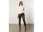 Pull épais brillant ECRU Femme