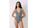 Maillot de bain 1 pièce à motif vichy