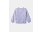 Veste violette brodée
