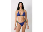 Triangle détails perles haut de maillot